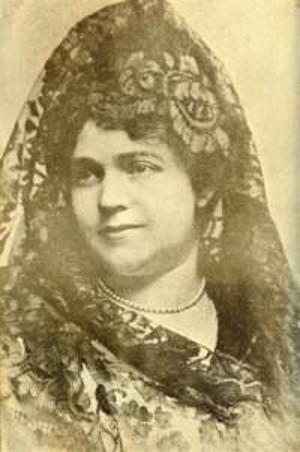 Gloria de los Dolores Céspedes Quesada, hija del Padre de la Patria