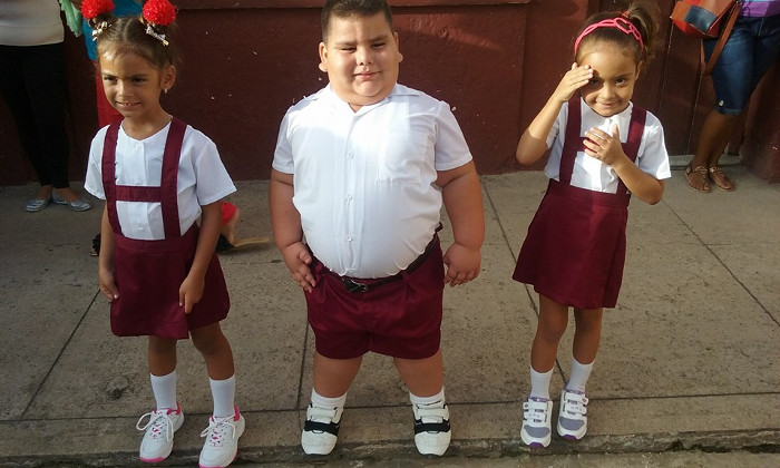 Foto: Tomada del perfil de Facebook de Luisa González Torres Obesidad infantil: ¿sinónimo de salud?