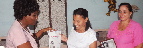 Premio a la creatividad para una mujer rural camagüeyana