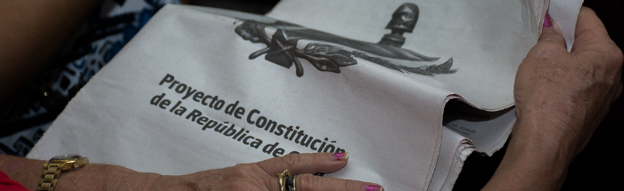 Proyecto de Constitución de Cuba : economía, derechos y elecciones en debate