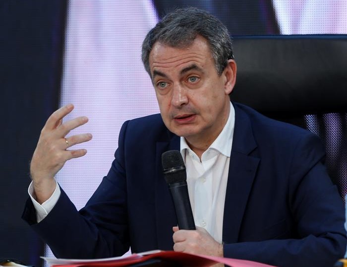 Por solución dialogada en Venezuela expresidente español