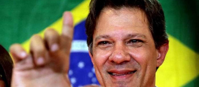 Aumentan para Haddad posibilidades de ganar elecciones brasileñas