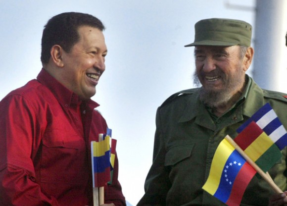 Fidel Castro y Hugo Chávez: luces en el corazón de América