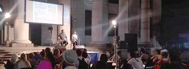 Jóvenes artistas camagüeyanos le cantaron a Fidel