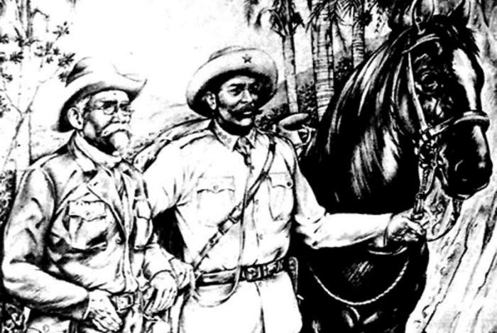 El encuentro de dos Titanes mambises