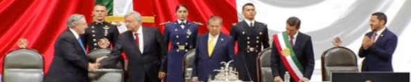 López Obrador asumió la presidencia de México