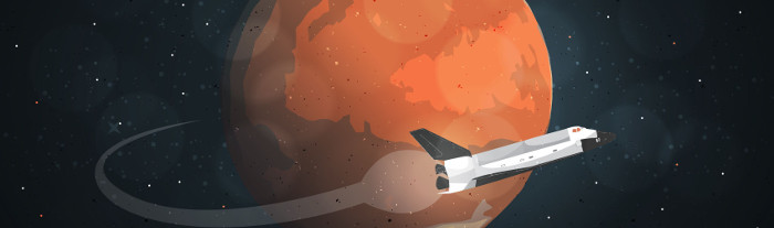 Cuestionan viaje a Marte astronautas estadounidenses 