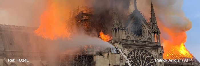 Incendio de la catedral de Notre-Dame: “La UNESCO está junto a Francia" (+ Video)