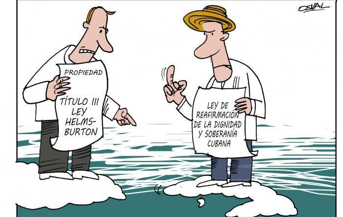 Caricatura: Tomada de Cubahora