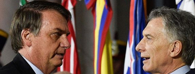Trump, Bolsonaro y Macri...el diablo los junta