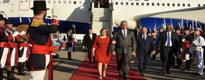 Presidente cubano agradece apoyo del empresariado argentino