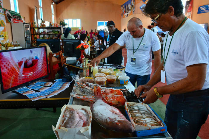 Con productos del mar está presente Episur.