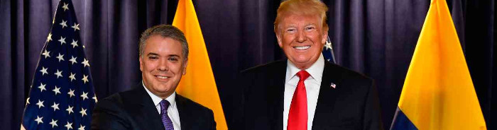 Refuerzan Trump y Duque cruzada contra Venezuela