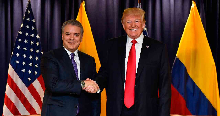 Foto: Tomada de semana.com Refuerzan Trump y Duque cruzada contra Venezuela