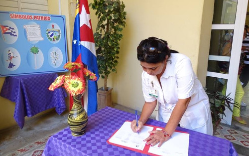 Trabajadores de la Salud apoyan al Gobierno Constitucional de Venezuela