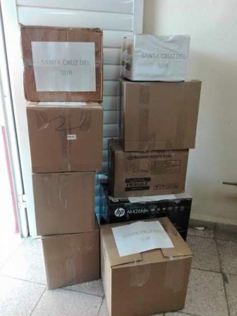 Foto: Tomada de Radio Santa Cruz. Santa Cruz del Sur envían donativos para damnificados del tornado en La Habana