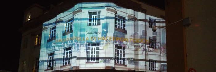 Un video mapping para Camagüey (+ Video)