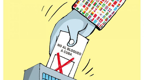 Continúan manifestaciones para condenar bloqueo de Estados Unidos a Cuba