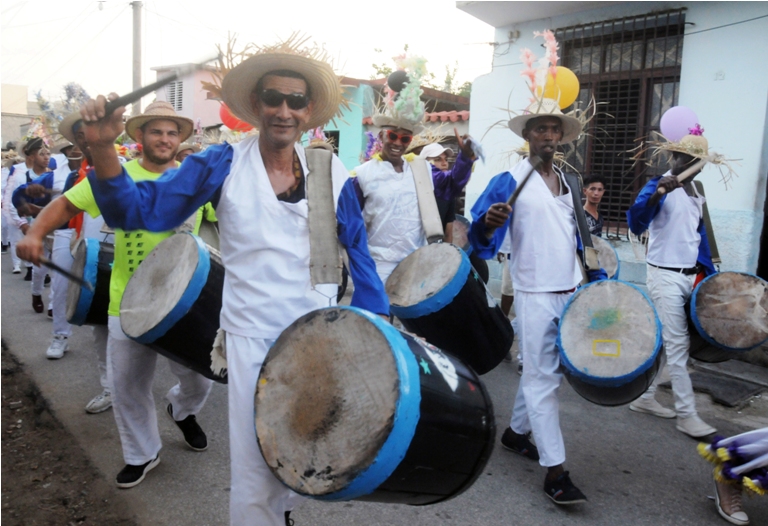 Parades around the neighborhoods 