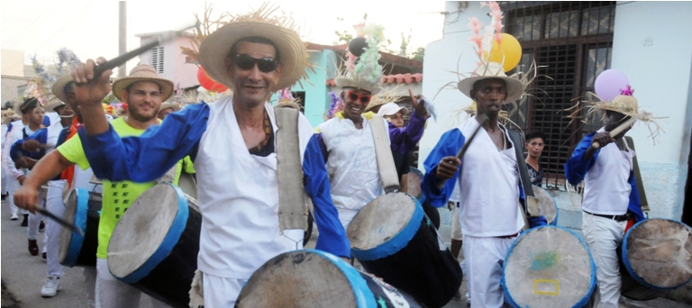 Parades around the neighborhoods 