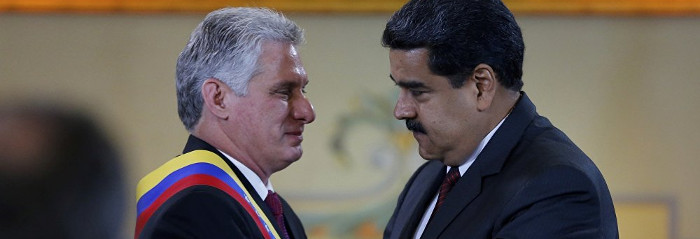 Díaz-Canel y Maduro se reúnen en Caracas
