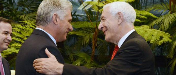 Copresidente de Iniciativa Cuba se reunió con Díaz-Canel