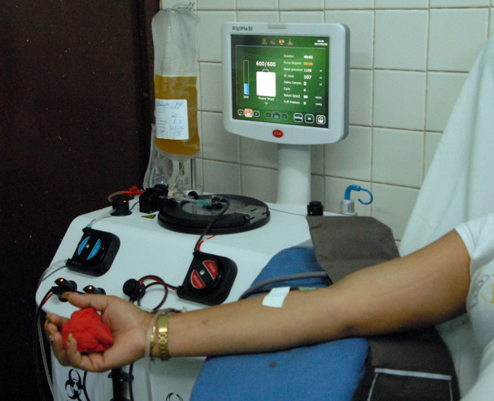 In Camagüey, safe blood