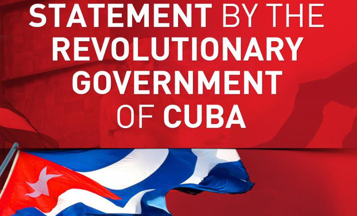 Condemns Cuba terrorist attack on Venezuelan power system