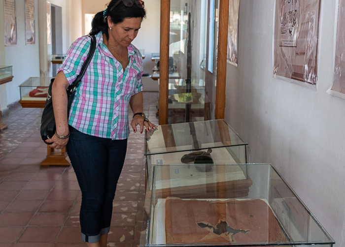 Banderas mambisas en museo del municipio Céspedes