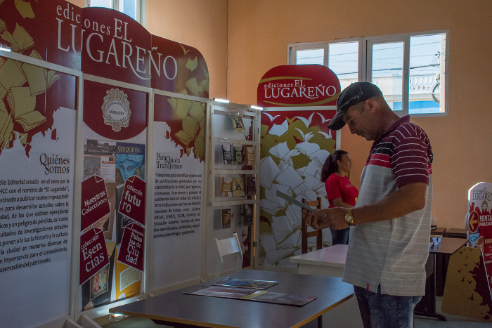Ediciones El Lugareño, bien representada en “la feria” 
