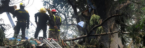 Causas de accidente aéreo en La Habana