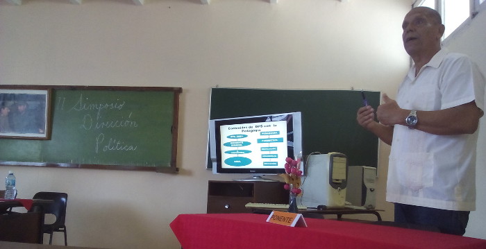 II Simposio de Dirección Política en Camagüey