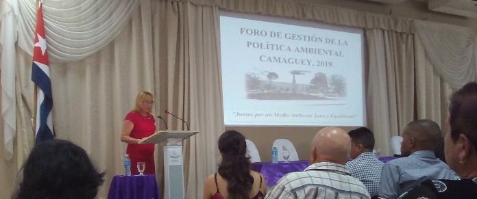 Foro por el medio ambiente en Camagüey  