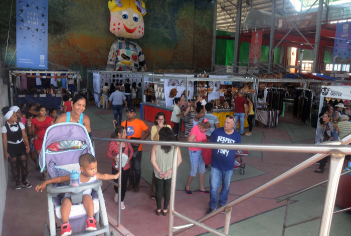 Esta vez solo se ocupa la primera planta de la nave mayor del Recinto Ferial.