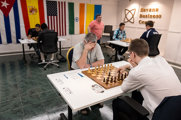 Foto: Calixto N. Llanes/Jit Albornoz suma medio punto en el Capablanca