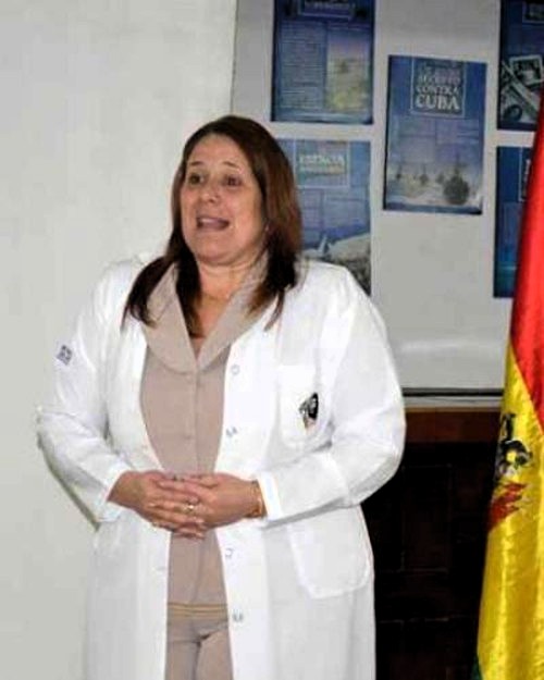 Foto: Tomada de radiohc.cu En libertad jefa de misión médica cubana en Bolivia
