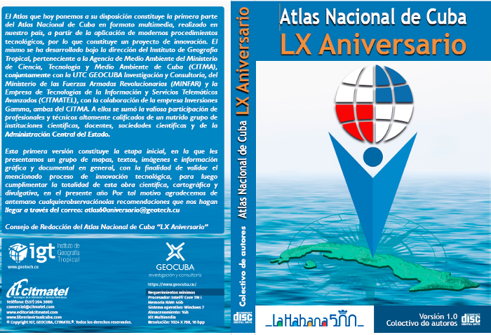 En multimedia, Atlas Nacional de Cuba