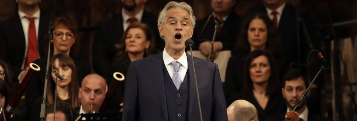 Andrea Bocelli cantará en Cuba