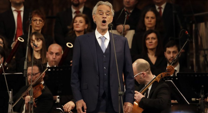 Andrea Bocelli cantará en Cuba