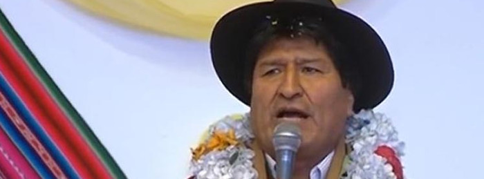 Convoca Evo Morales a la unidad para defender a Bolivia