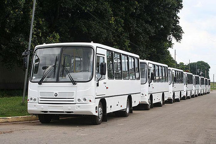 La provincia dispone de 18 ómnibus del modelo Paz, de procedencia rusa, y ensamblados en Cuba. Foto: Archivo Recuperan ómnibus para transporte urbano