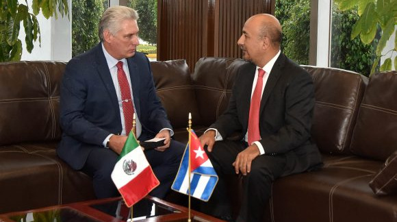 Díaz-Canel en primera visita oficial a México (+ Video)