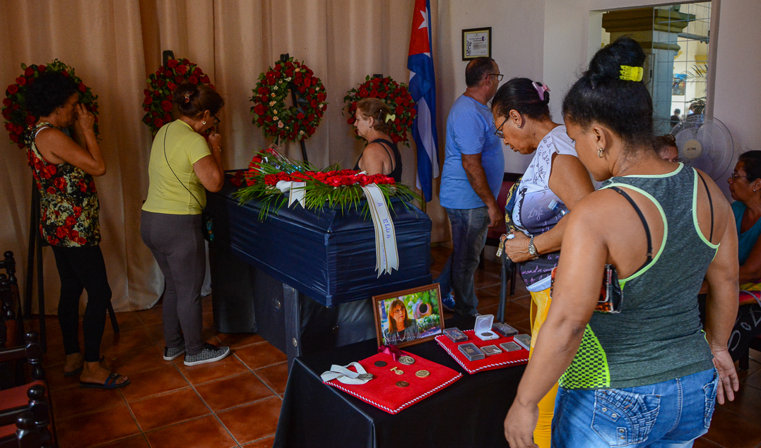 Elda Cento recibió el “abur” de su Camagüey