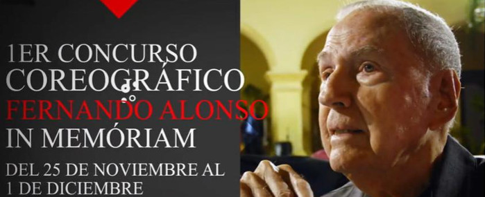 Convocan concurso coreográfico Fernando Alonso in memoriam
