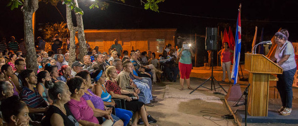 Rendición de cuenta del delegado con sus electores