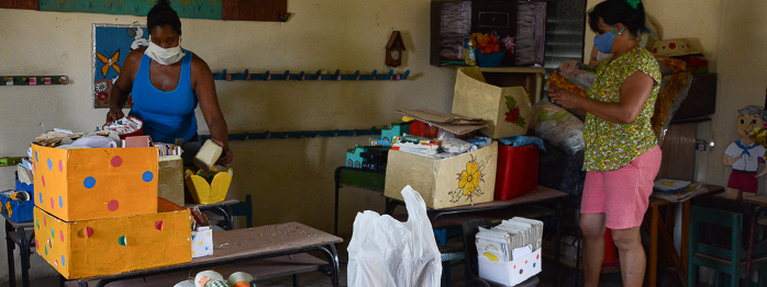 Escuelas primarias preparadas contra la pandemia