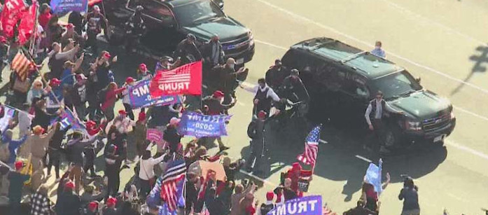 Acusan a Trump de estimular la violencia