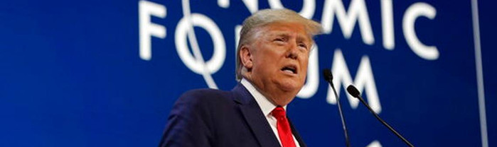 Desaprueban declaraciones de Trump en Davos