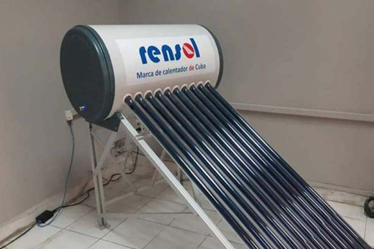 Comercialización de calentadores solares en Camagüey