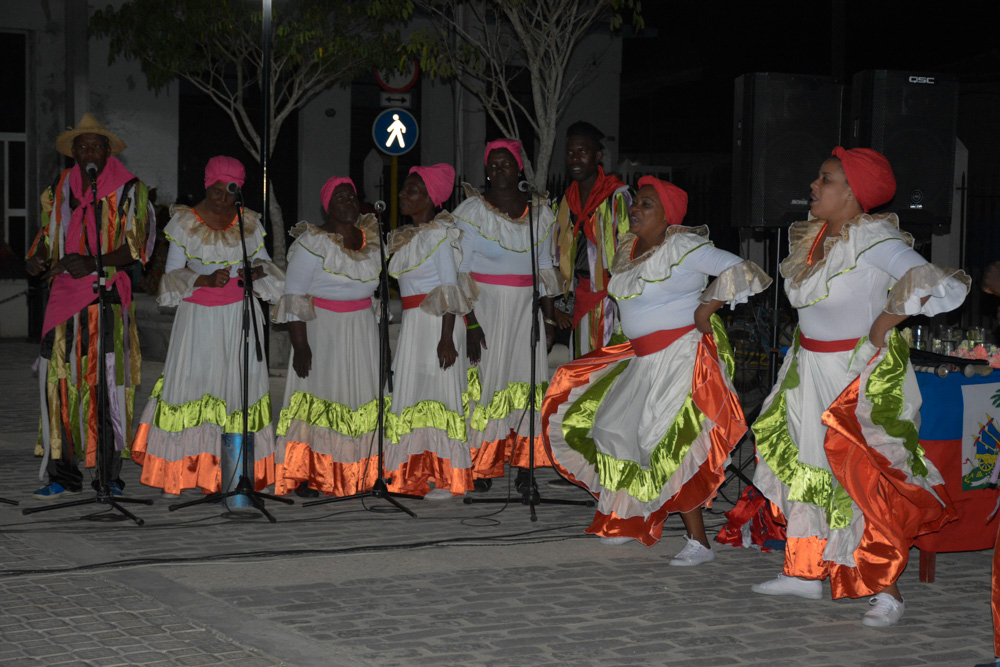Herencias haitianas de música y danza